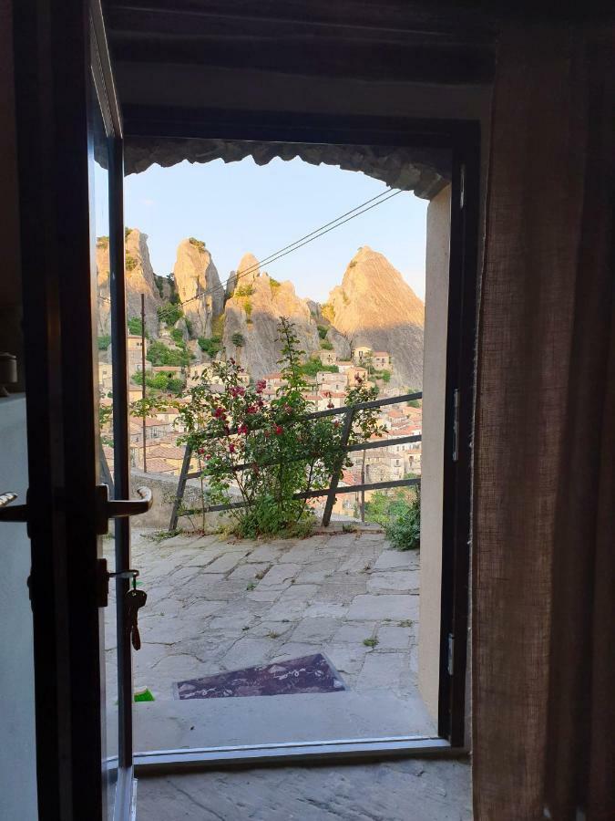 Casa Contadina Apartamento Castelmezzano Exterior foto